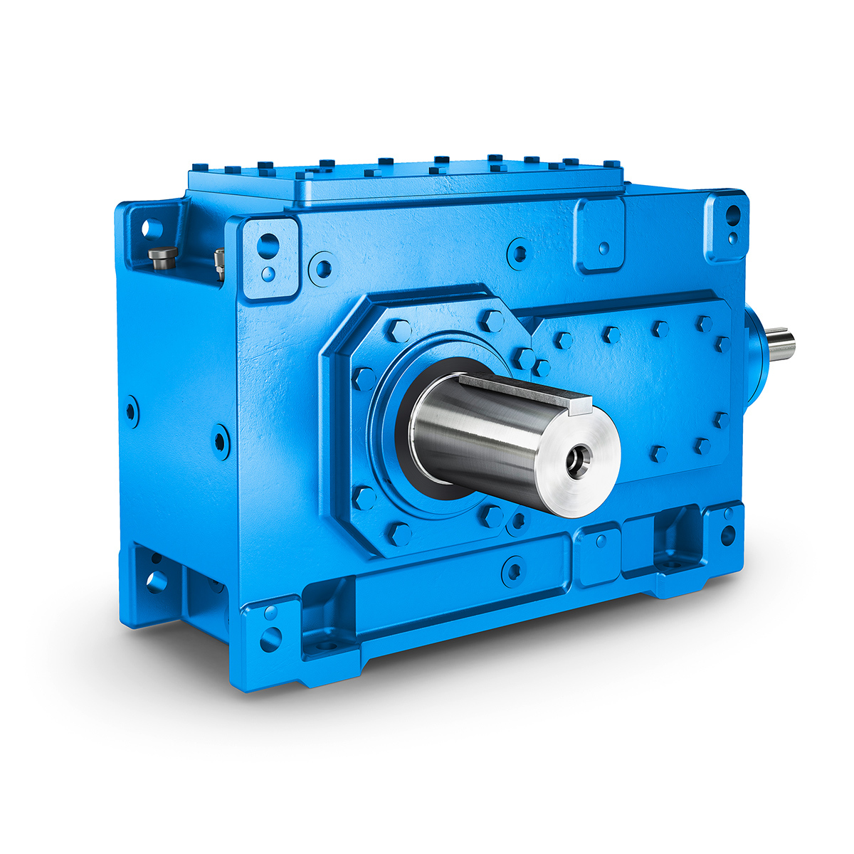 Industrial Gearbox Guide: 7 Powerful Types & Uses 1 Industrial helical gearbox used in conveyor and manufacturing systems
