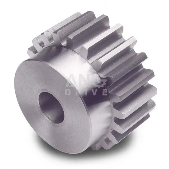 Industrial spur gearbox for low-speed and high-load applications
