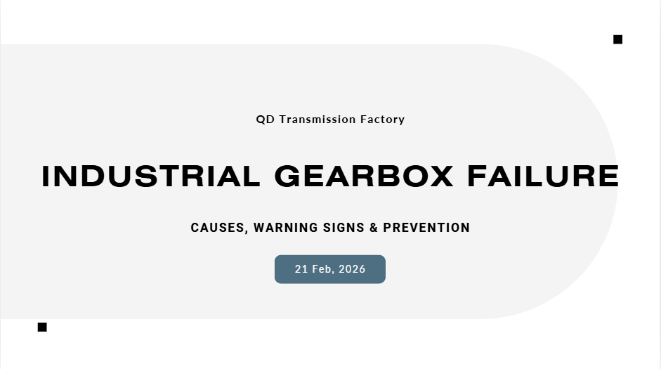 Industrial gearbox failure inspection and damage analysis image