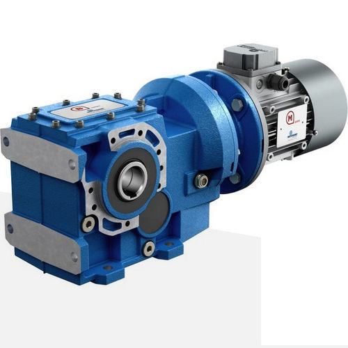 Industrial bevel gearbox used for right angle power transmission